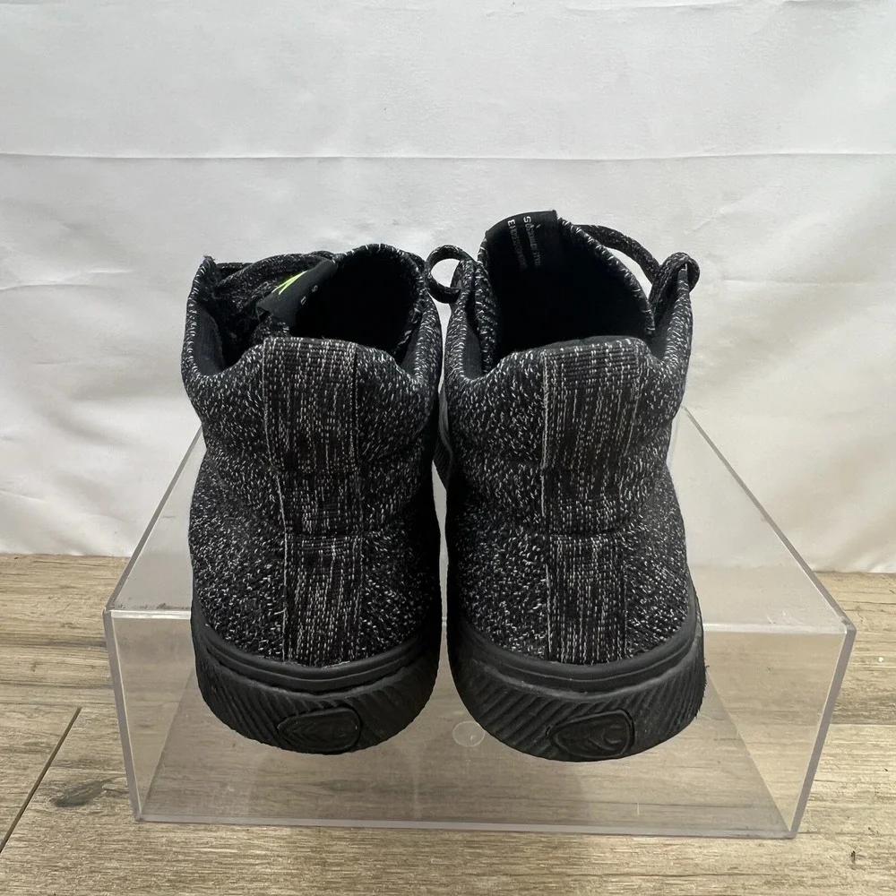Cariuma Gray Knit Bamboo Walking Shoes Womens Size 9.5 High Top Sneakers